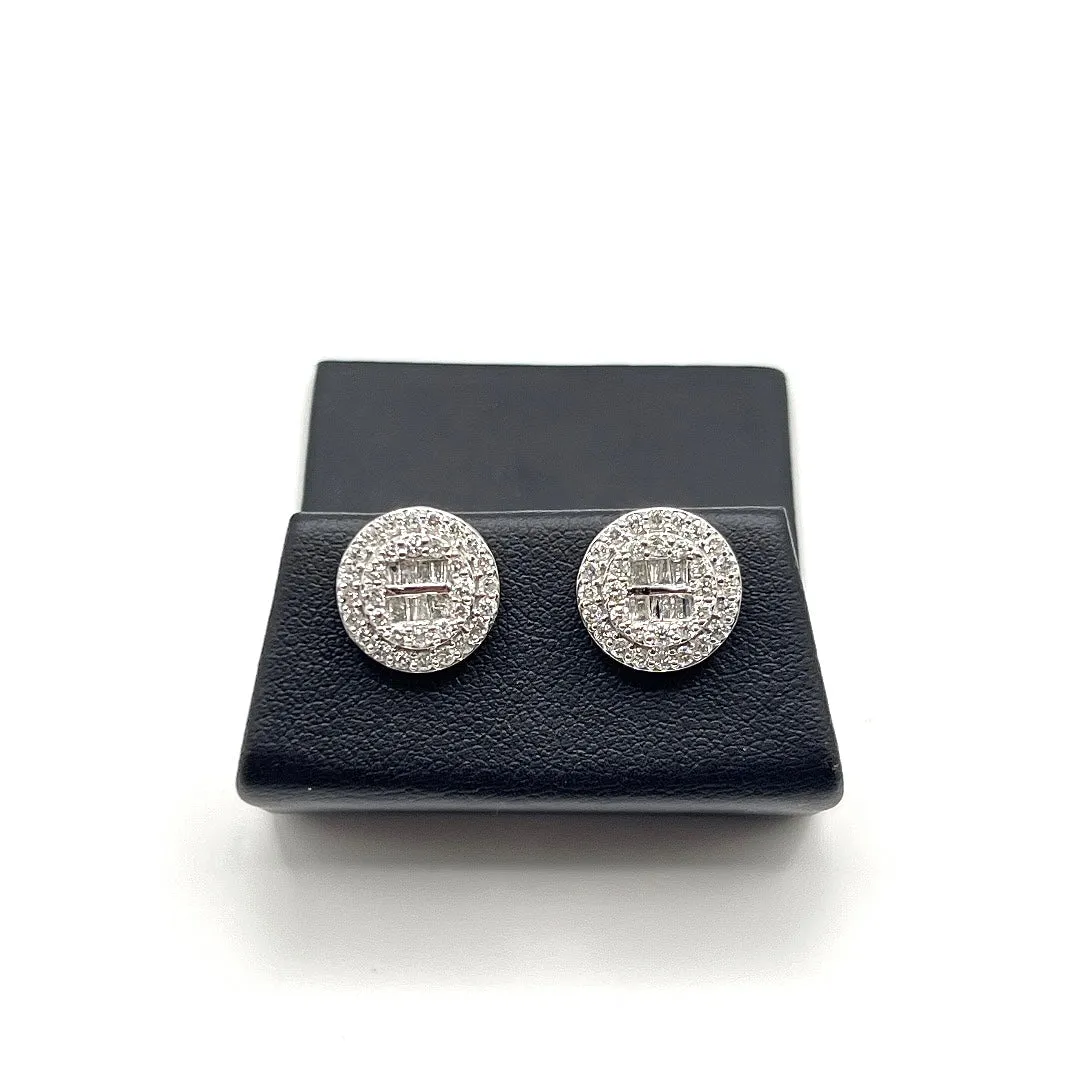10KT DIAMOND EARRINGS