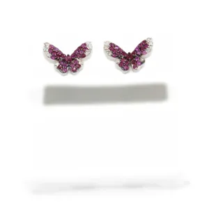 14k Butterfly 🦋Diamond Earrings White Gold JTJ™