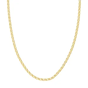 14K Gold 3.8 mm Rolo Necklace