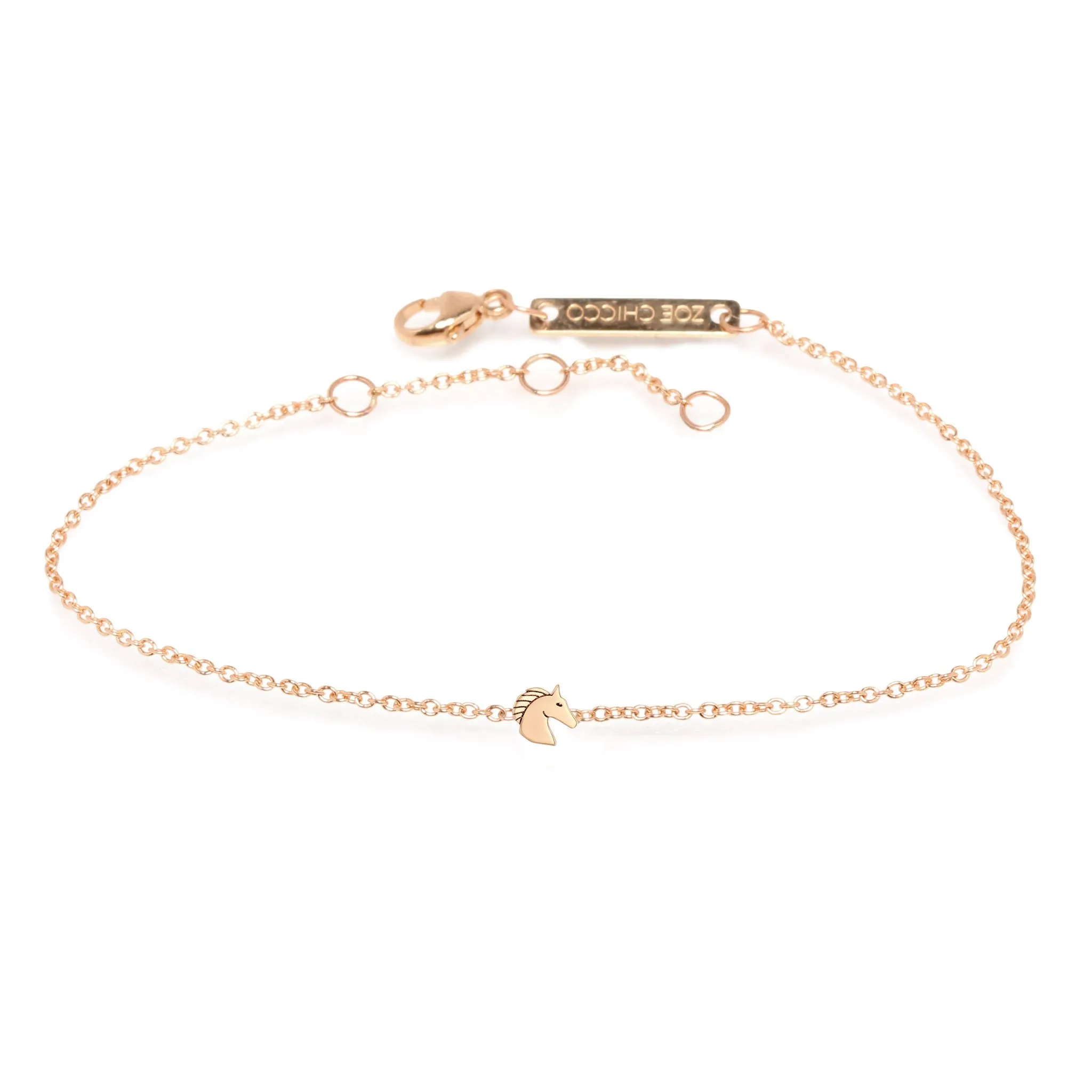 14k Itty Bitty Horse Bracelet
