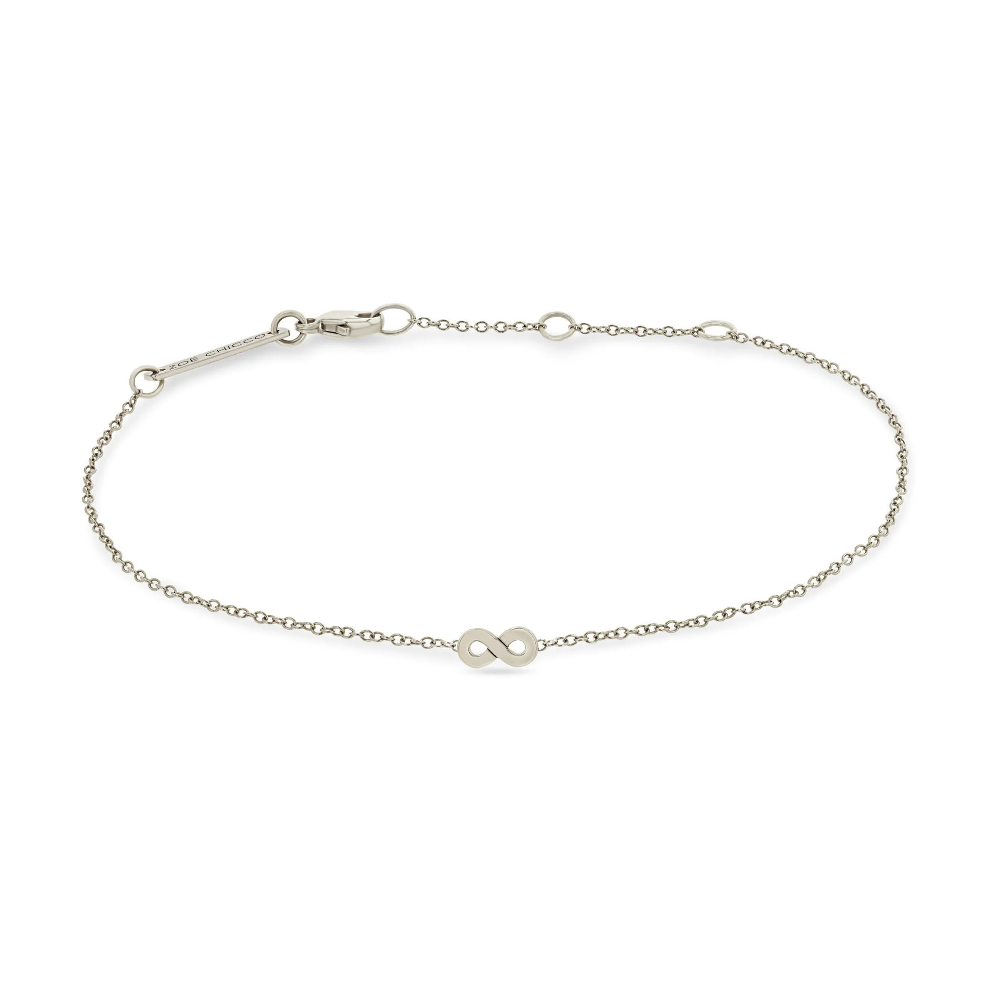 14k Itty Bitty Infinity Bracelet