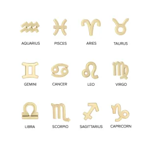 14k Itty Bitty Zodiac Bracelet