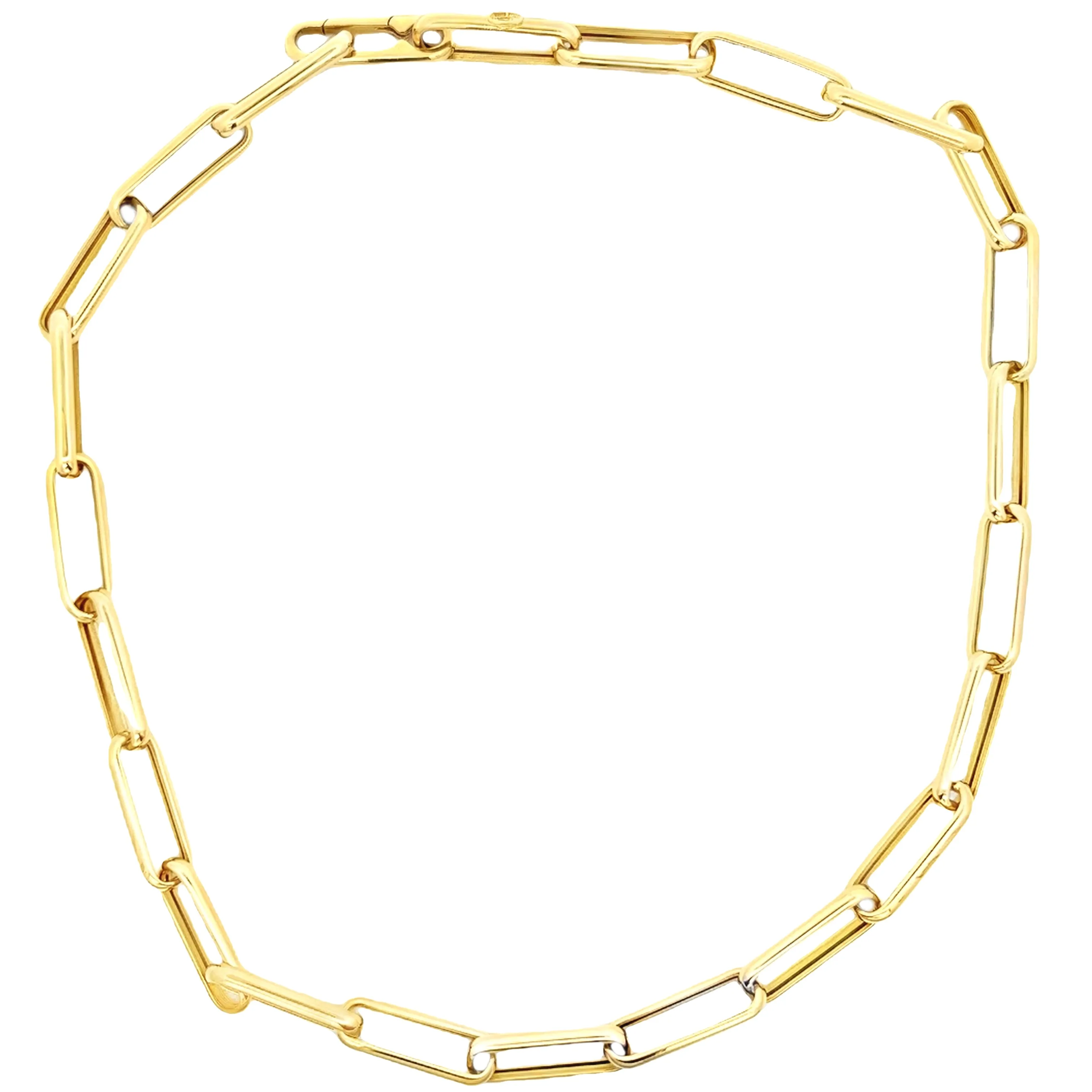 14k Yellow Gold Link Necklace