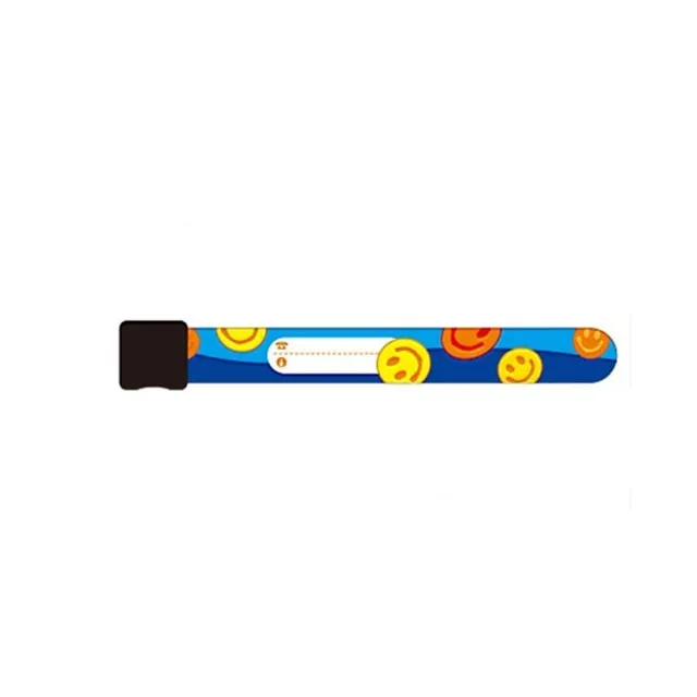 1/4pcs/Set Child Safety Identification Wristband Variety of Designs and Colours Fully Adjustable Band Reusable Safety Wristband