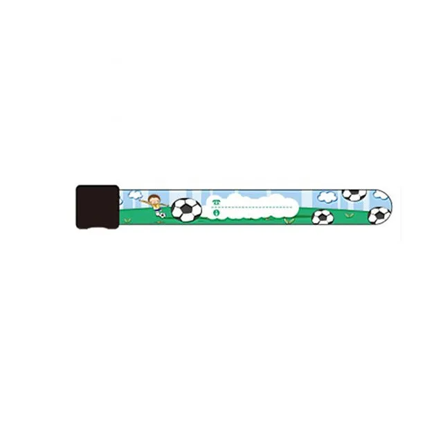 1/4pcs/Set Child Safety Identification Wristband Variety of Designs and Colours Fully Adjustable Band Reusable Safety Wristband
