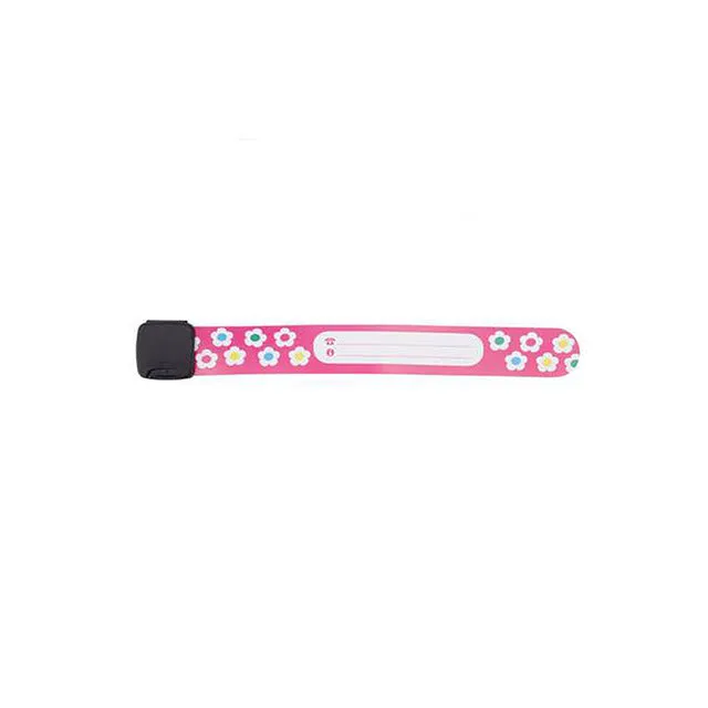 1/4pcs/Set Child Safety Identification Wristband Variety of Designs and Colours Fully Adjustable Band Reusable Safety Wristband