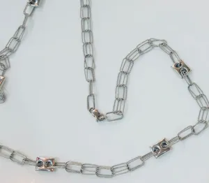 18K Open Link Chain