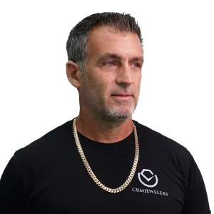 18K Rose Gold Cuban Link Chains