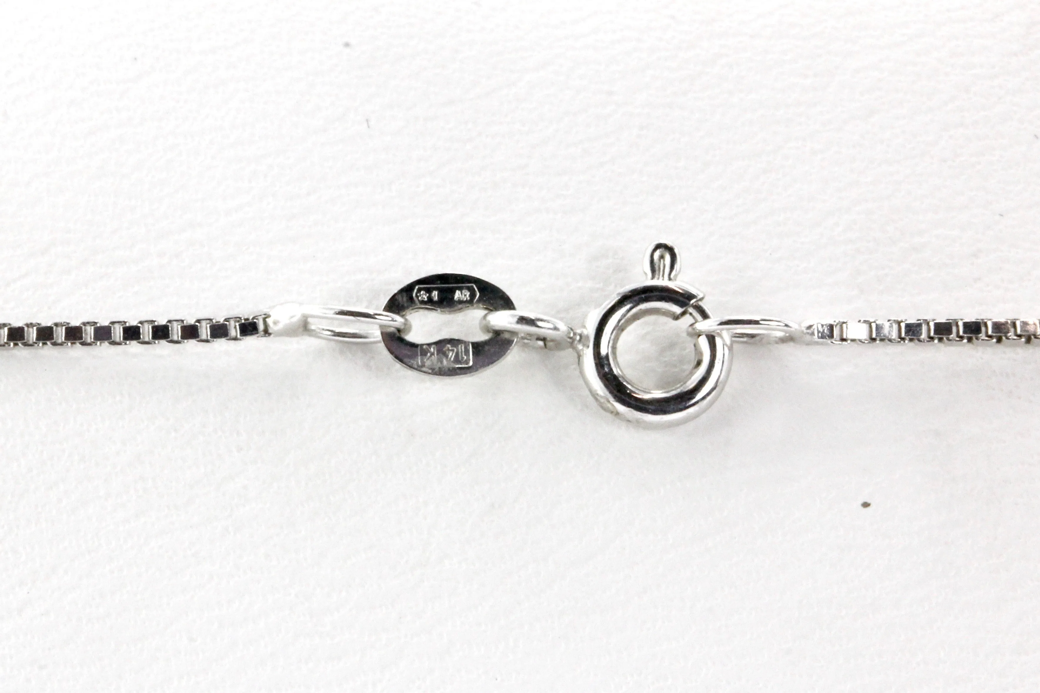 18K White Gold 3.5 Carat Diamond Baguette Halo Pendant Necklace 5 CTW