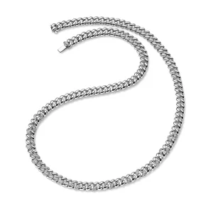 18kt white gold necklace with palladium
