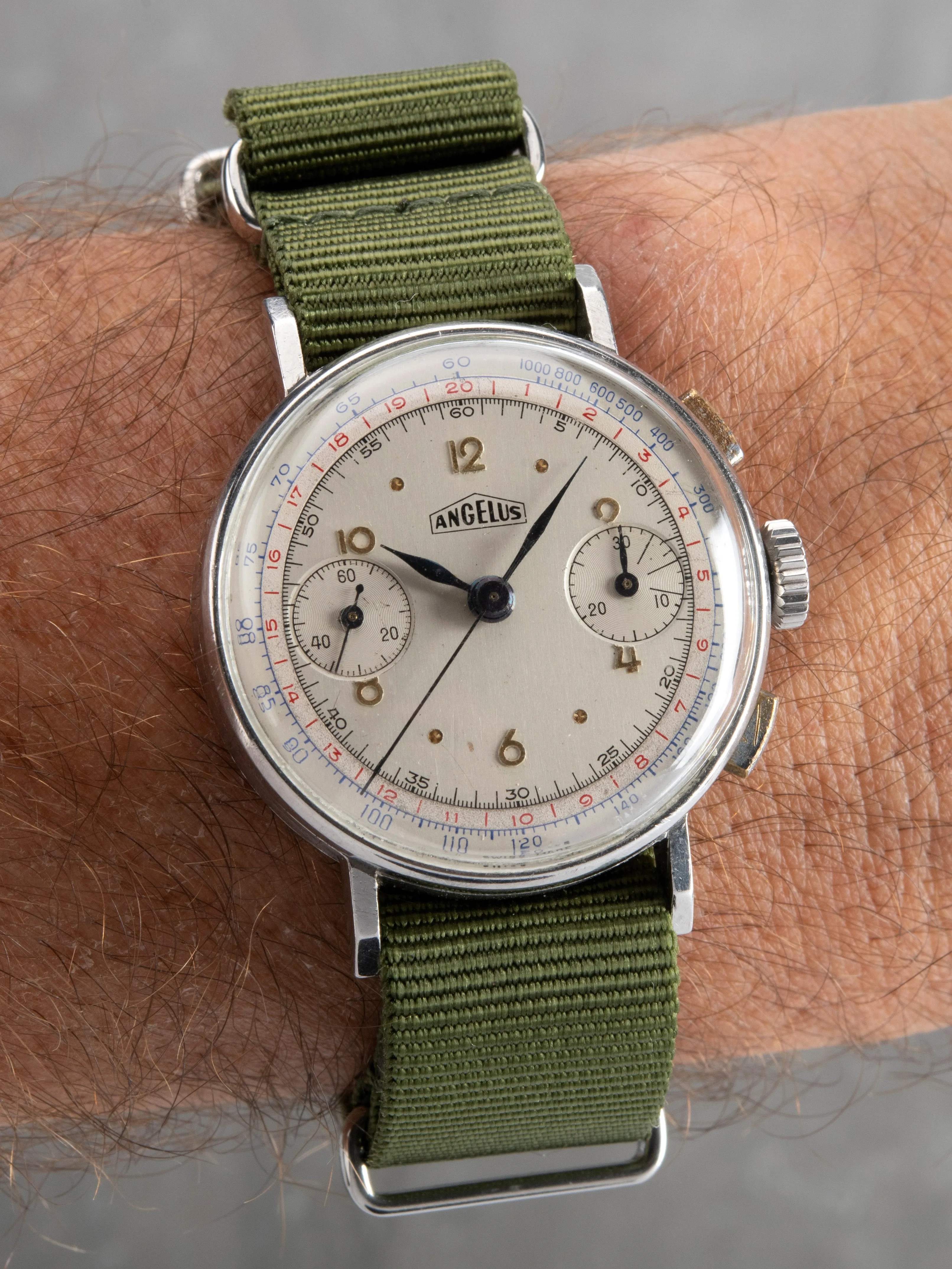 1950s Angelus Chronograph