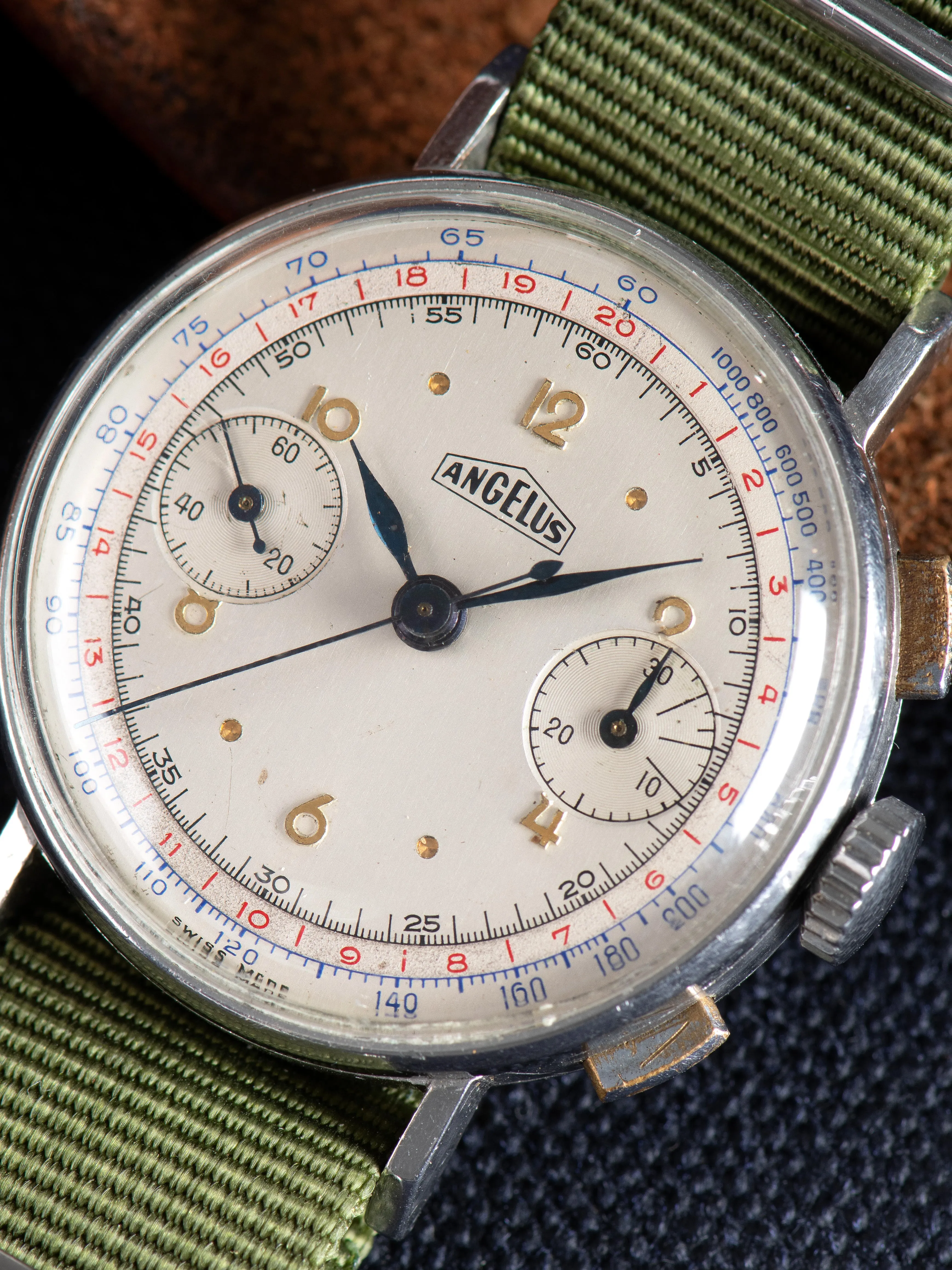 1950s Angelus Chronograph