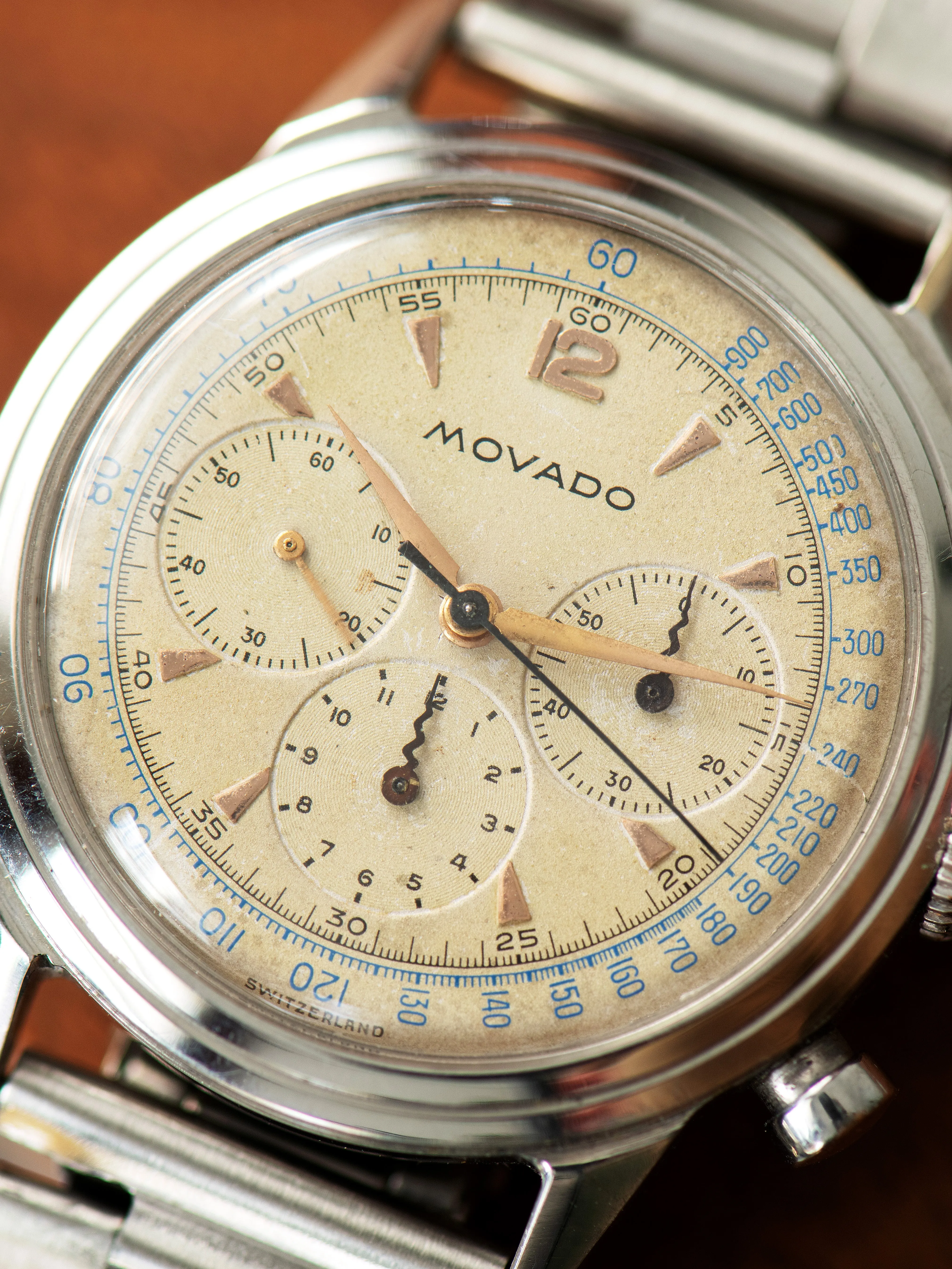 1950s Movado Chronograph (Ref. 19038) "Cal. M95"