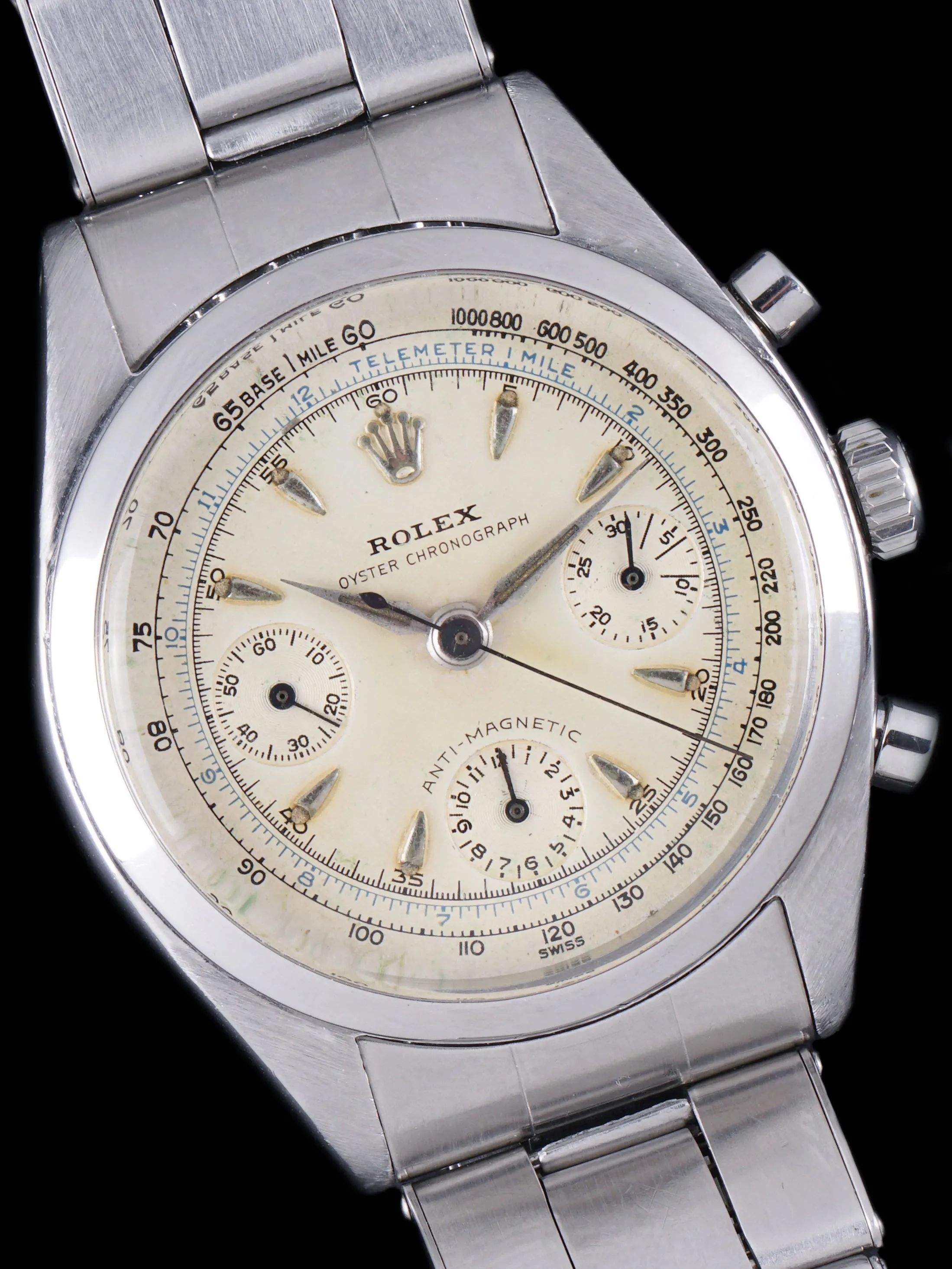 1959 Rolex Chronograph Pre-Daytona (Ref.6234) Box, Papers, Letters From Original Owner