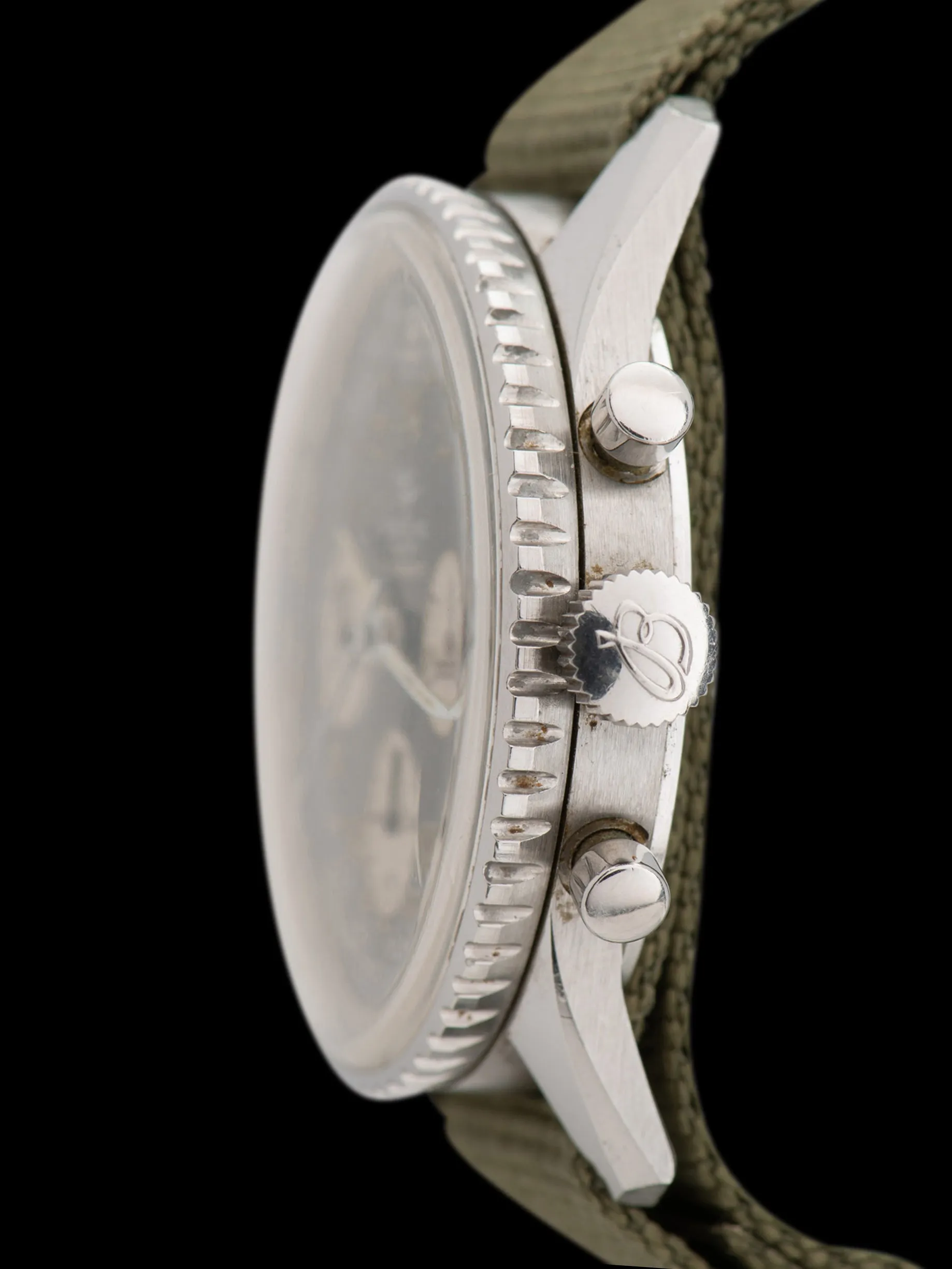 1969 Breitling Cosmonaute (Ref. 809) "Twin Jets" W/ Booklet & Letter From Air Canada Pilot Original Owner