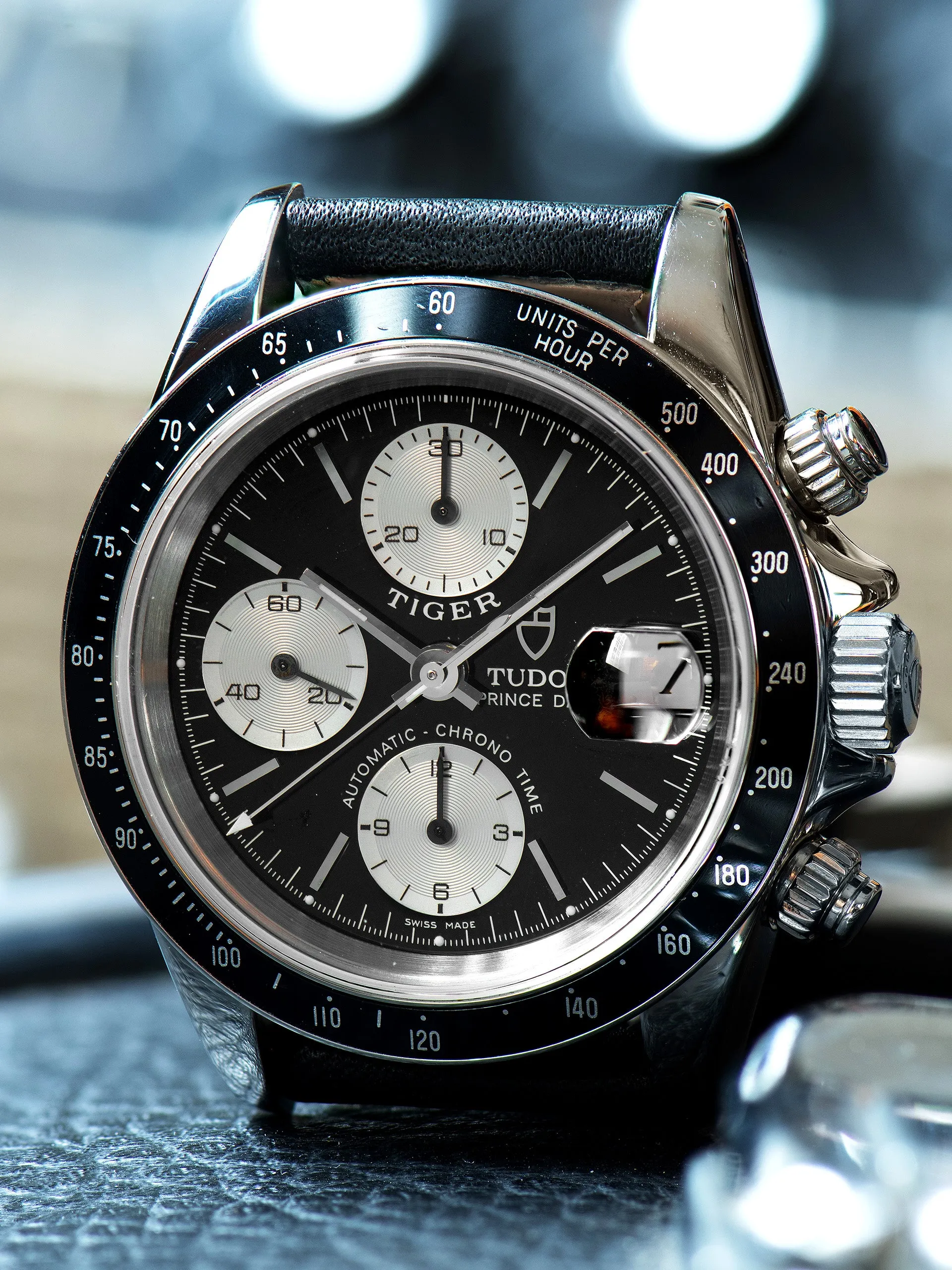 2000 Tudor "Tiger" Chronograph (Ref. 79260P) Black Dial