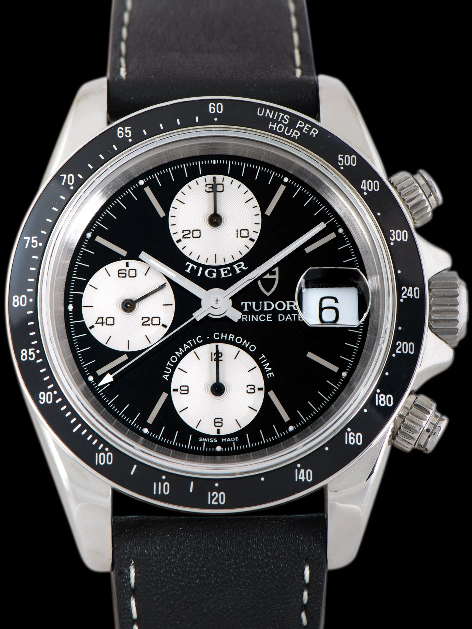 2000 Tudor "Tiger" Chronograph (Ref. 79260P) Black Dial