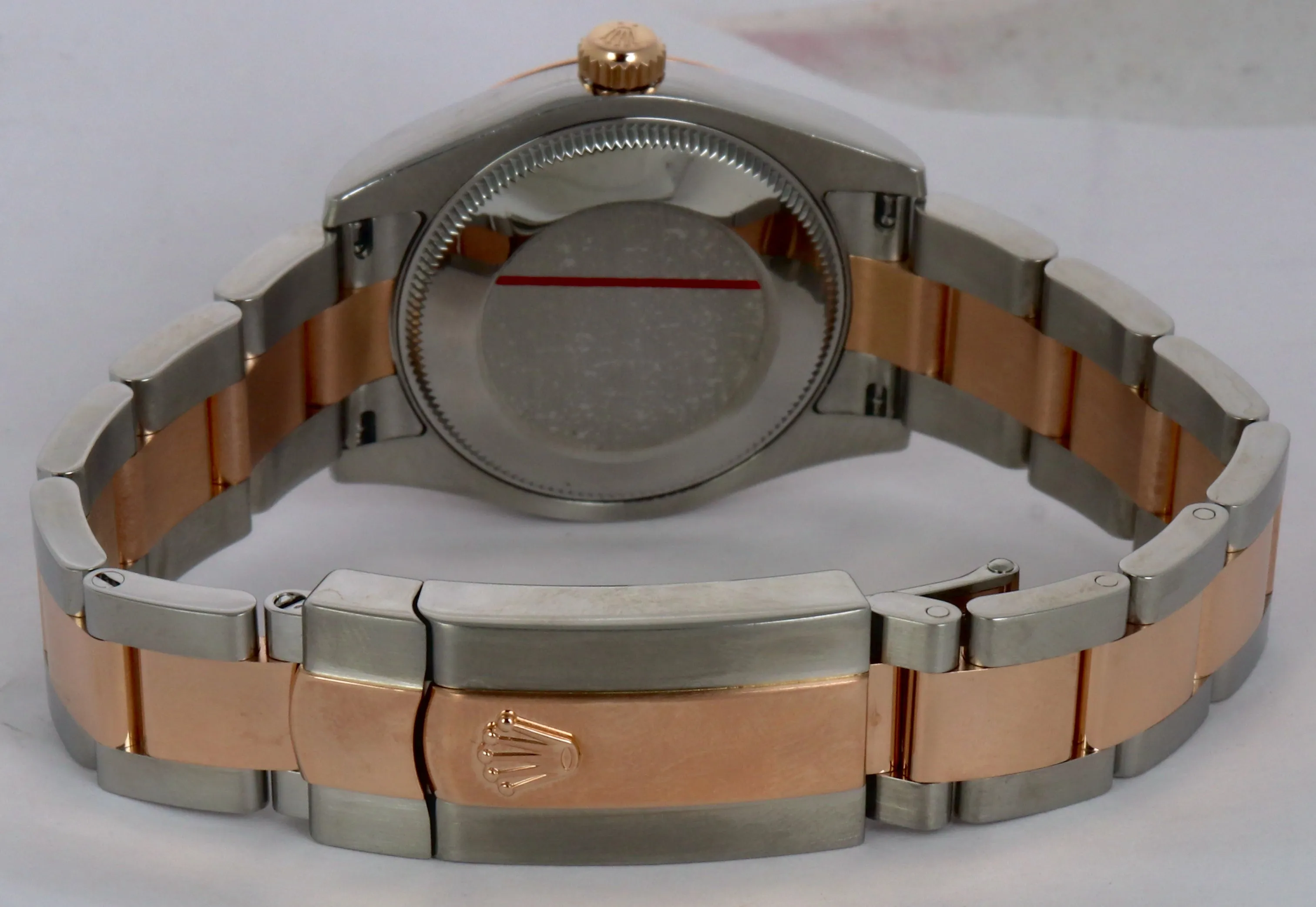 2018 Ladies Rolex DateJust 31mm Midsize 178271 Rose Gold Chocolate Roman Diamond