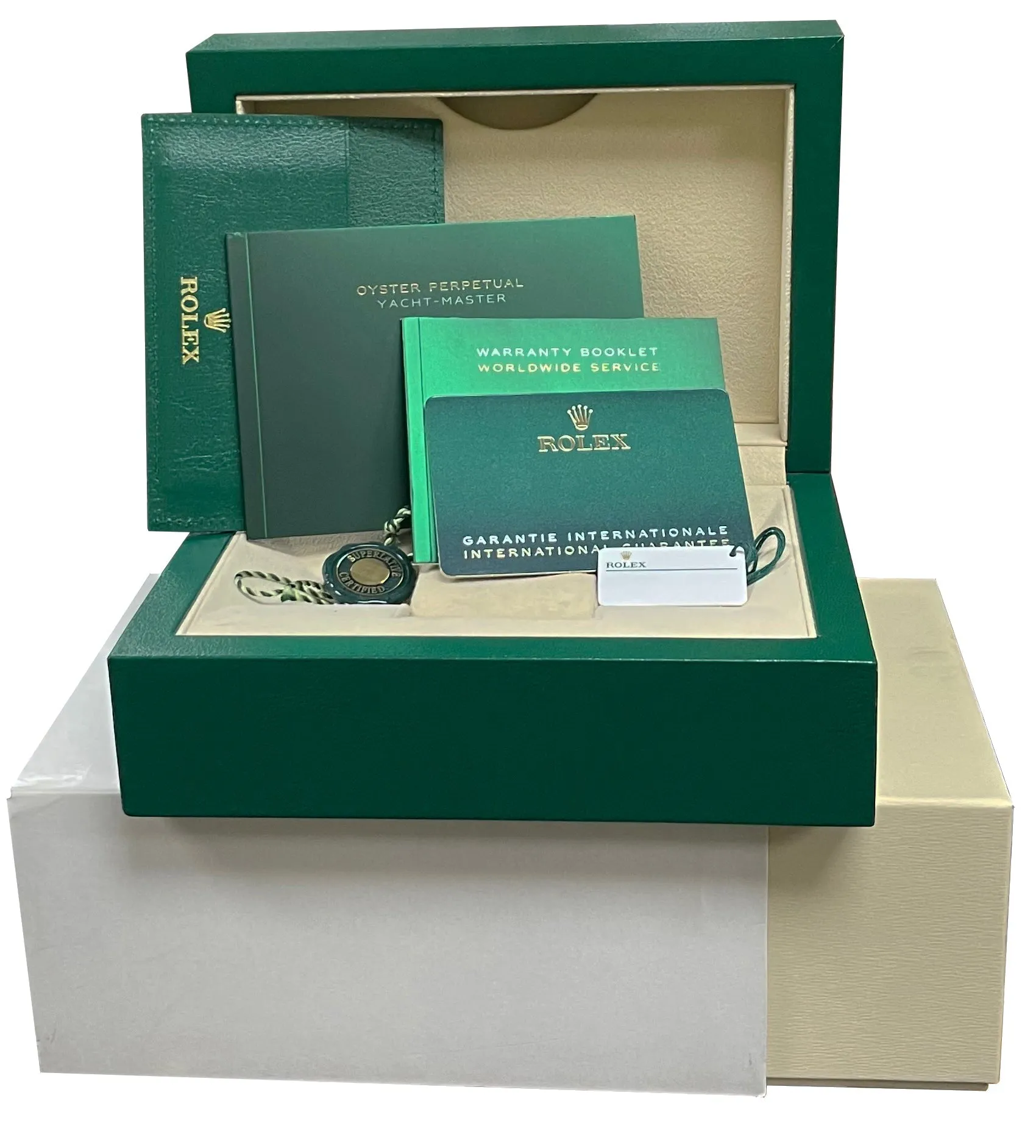 2021 NEW CARD Rolex Yacht-Master 18K Rose Gold Brown Chocolate 40mm 126621 B P