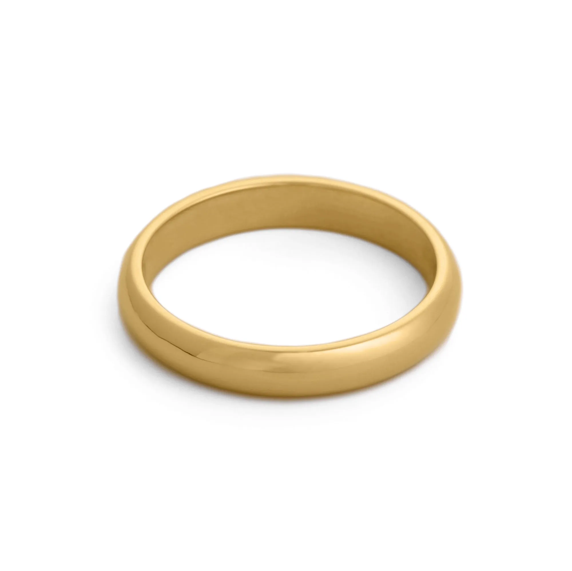 3mm Wedding Band Comfort Fit 14K Gold