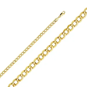 5.1mm Hallow Cuban Bracelet