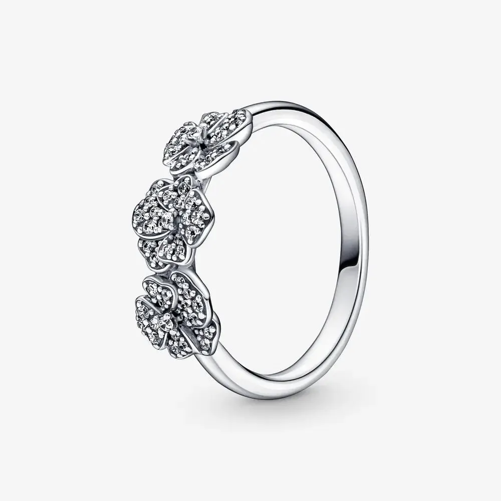 925 Silver Stackable Love Heart Crown Ring For Women Original Silver 925 Rings Brand Jewelry Gift