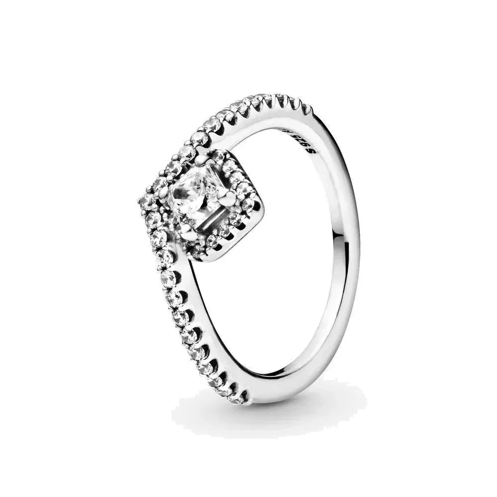 925 Silver Stackable Love Heart Crown Ring For Women Original Silver 925 Rings Brand Jewelry Gift