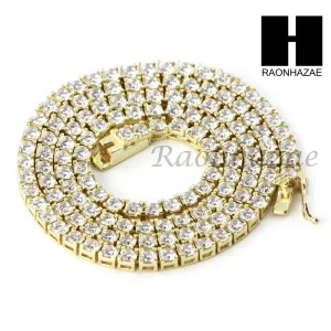 925 STERLING SILVER TENNIS CHAIN DIAMOND CUT 17" CUBAN LINK CHOKER NECKLACE S01