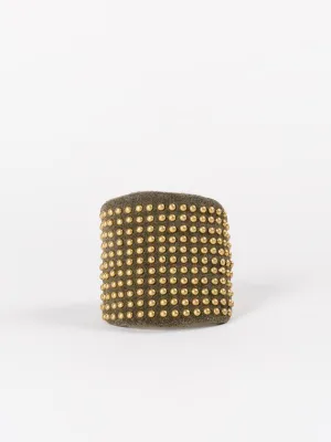 alexia cuff - dark olive vertu