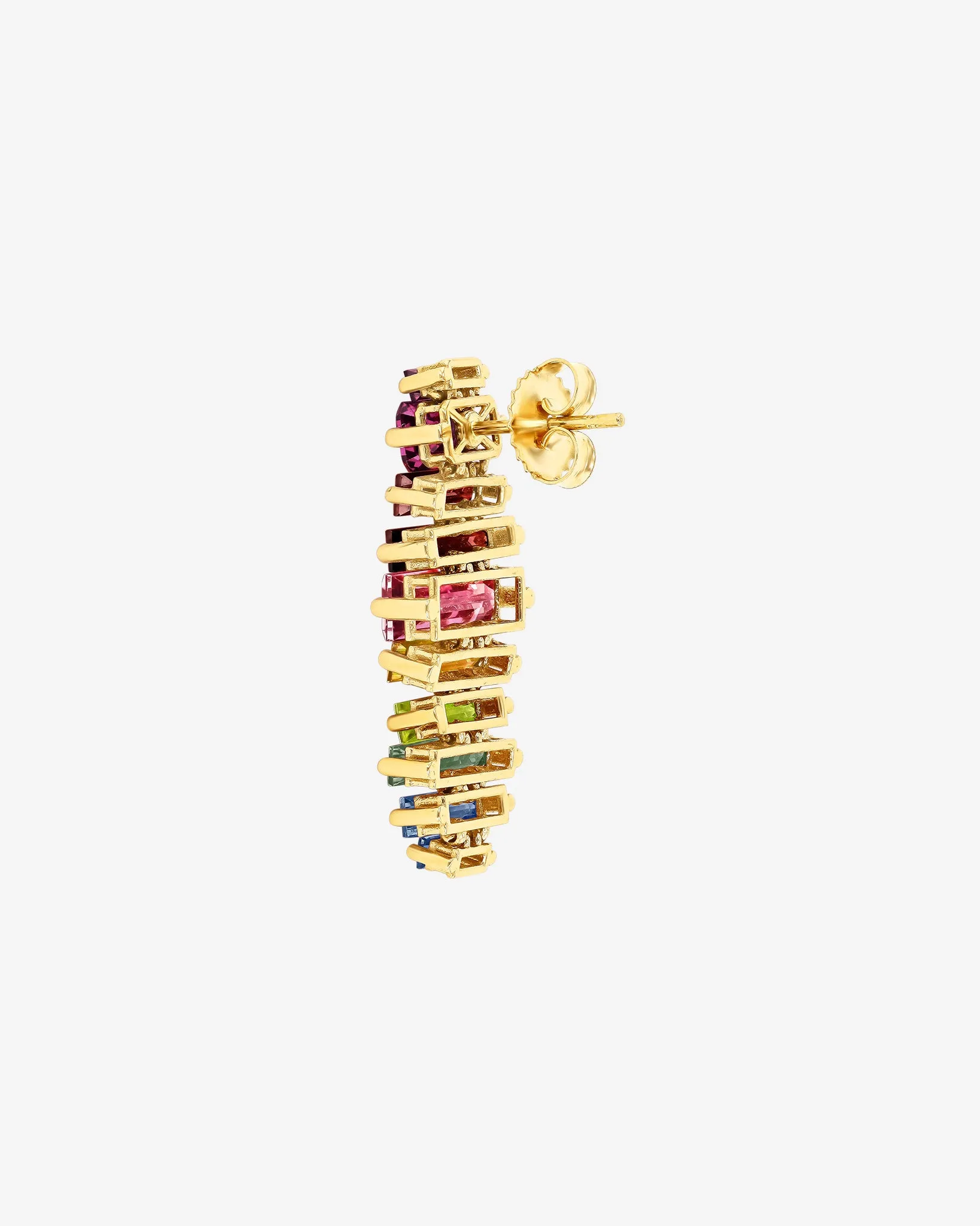 Amalfi Horizontal Rainbow Drop Earrings