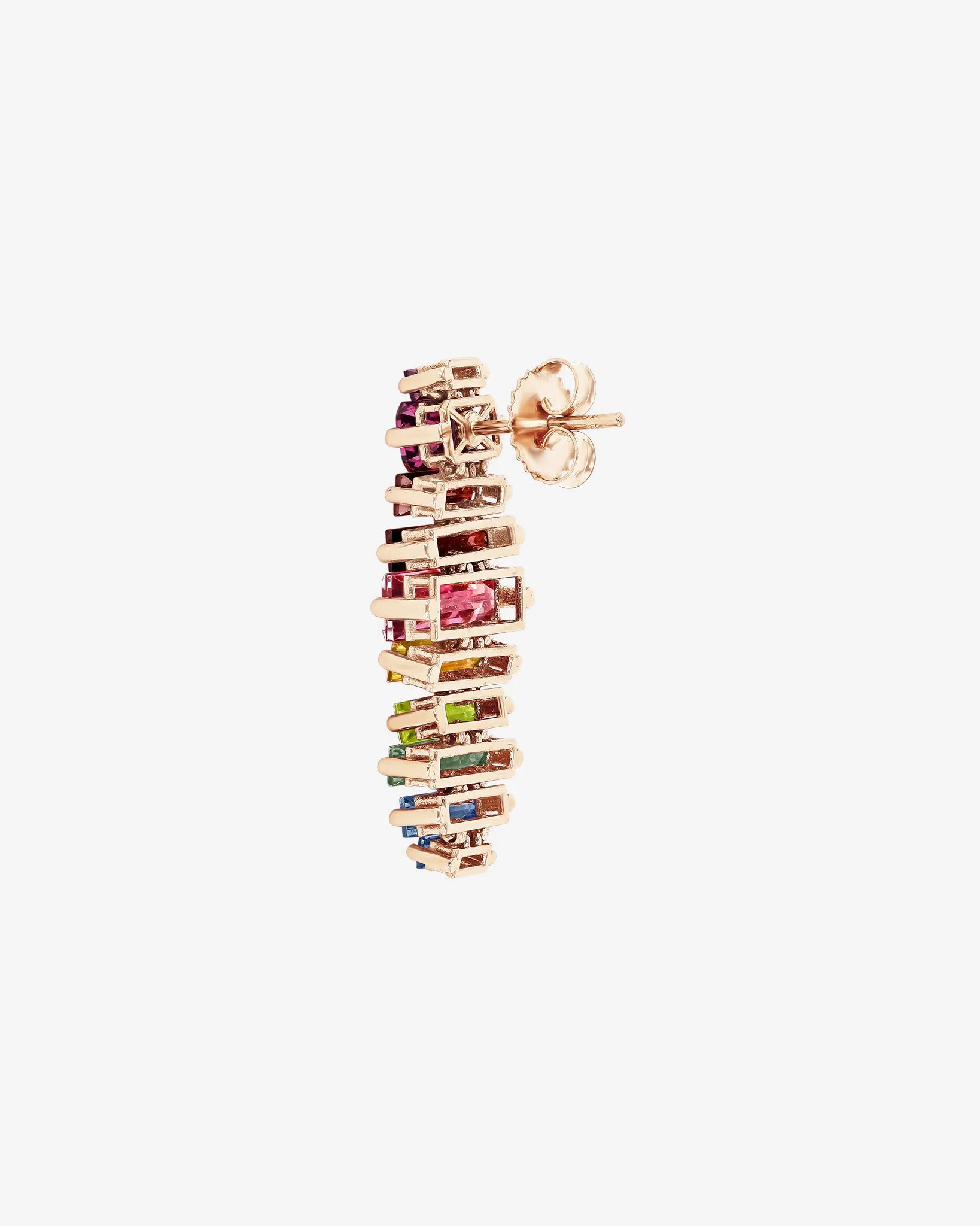 Amalfi Horizontal Rainbow Drop Earrings