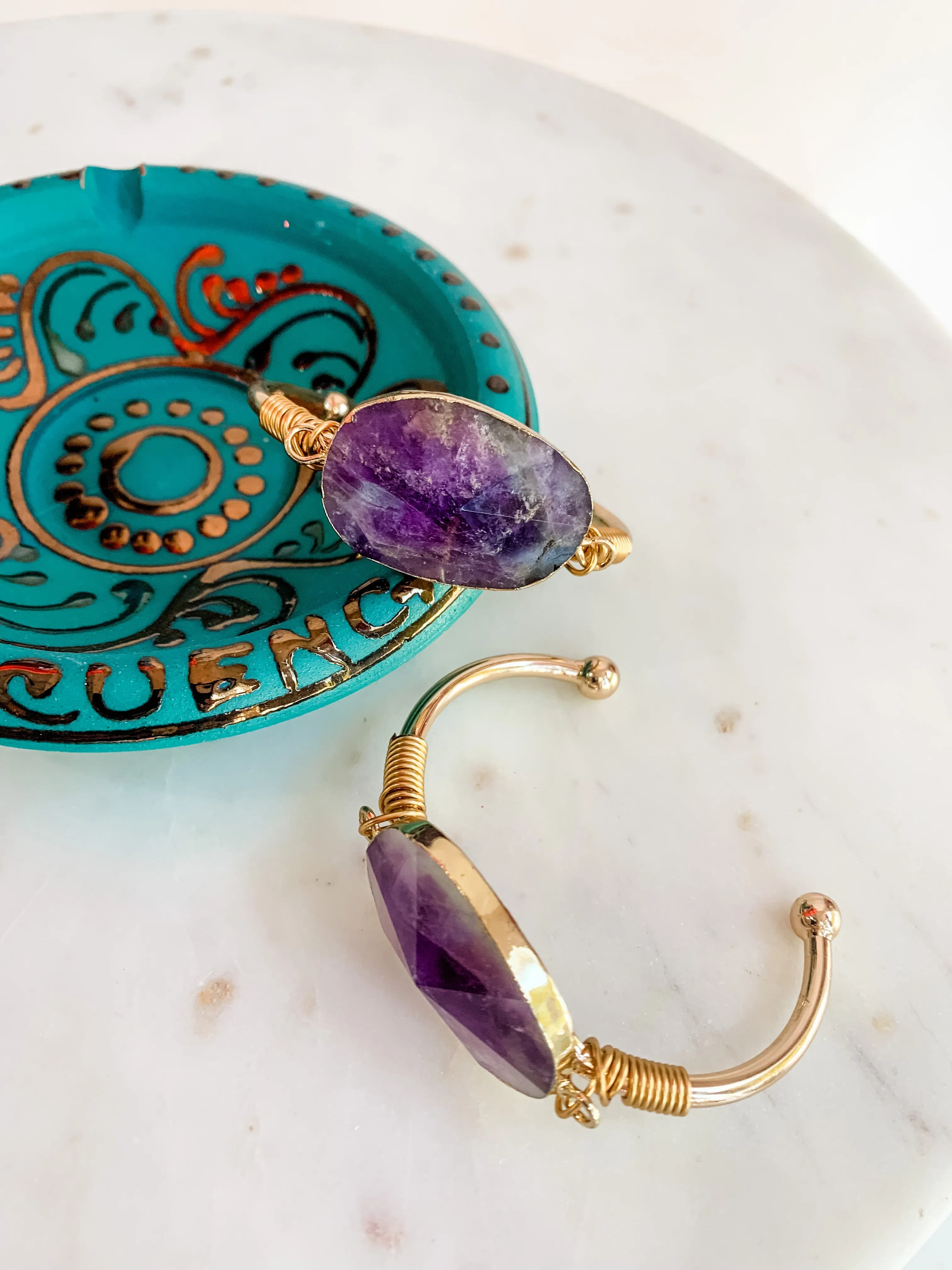 Amethyst Cuff