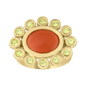 Annabelle Oval Halo Ring