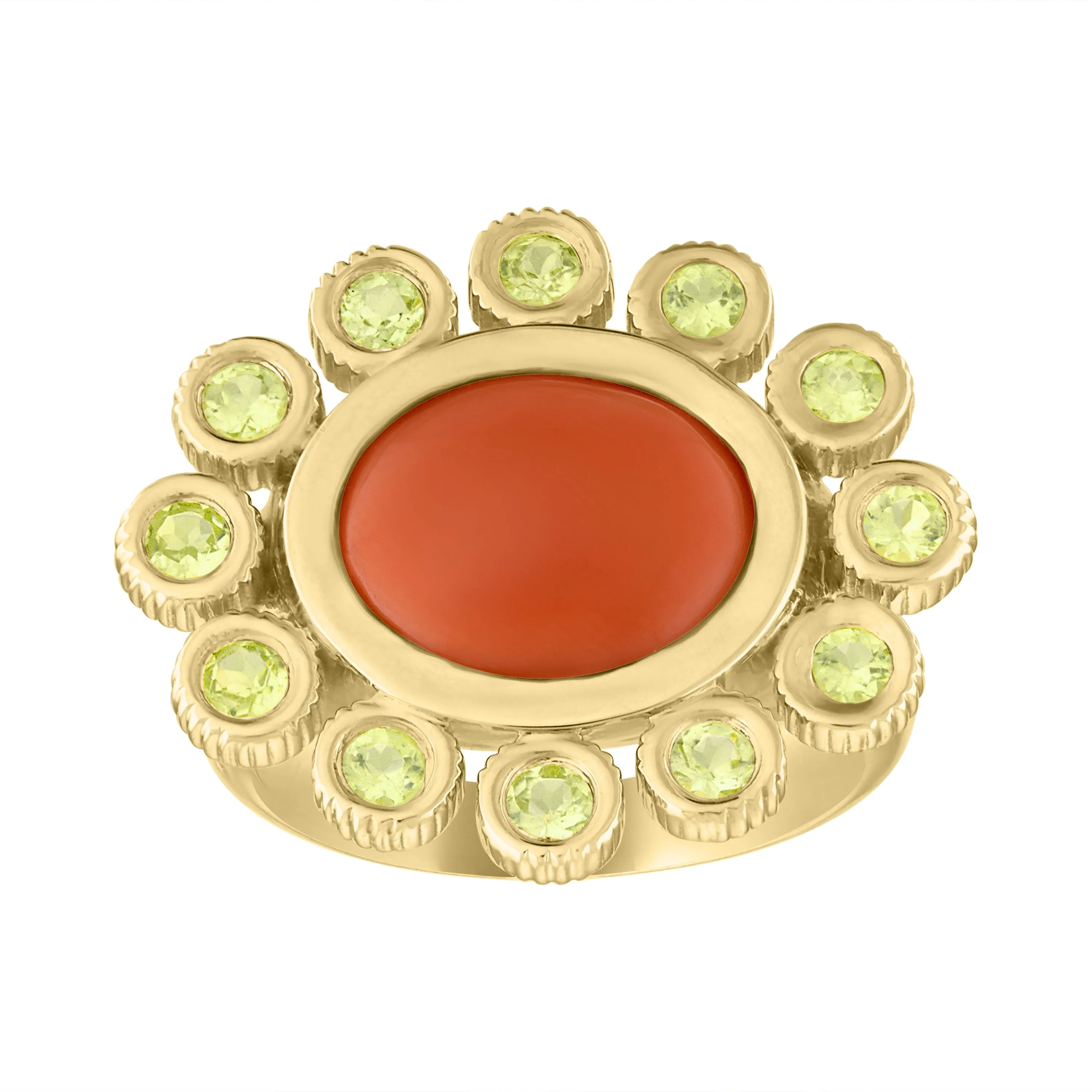 Annabelle Oval Halo Ring