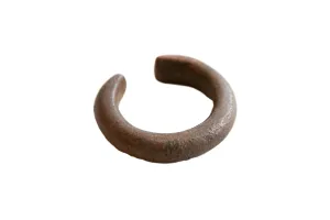 Antique African Copper Snake Cuff Bracelet