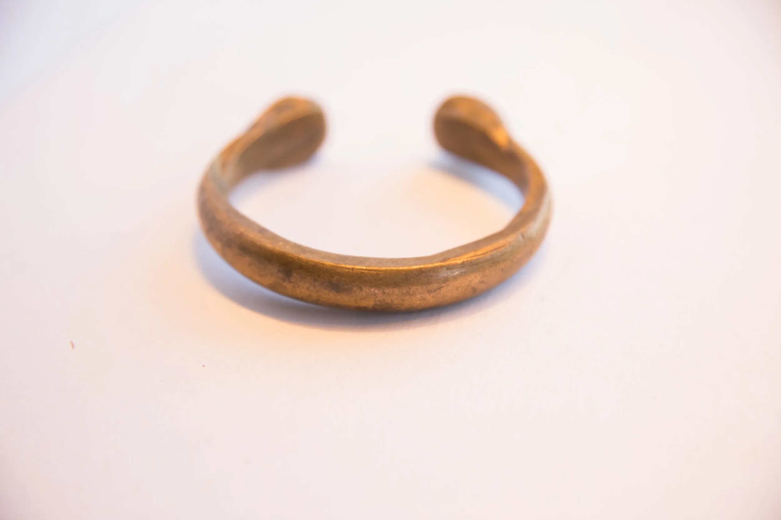 Antique African Snake Cuff Bracelet