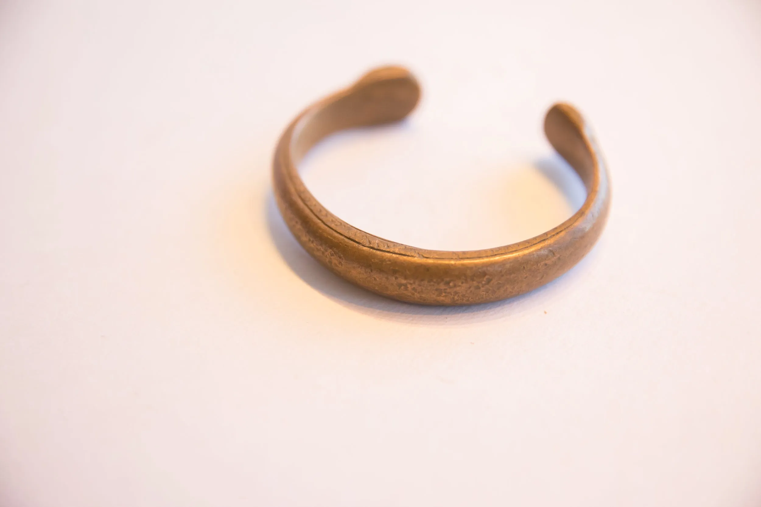 Antique African Snake Cuff Bracelet