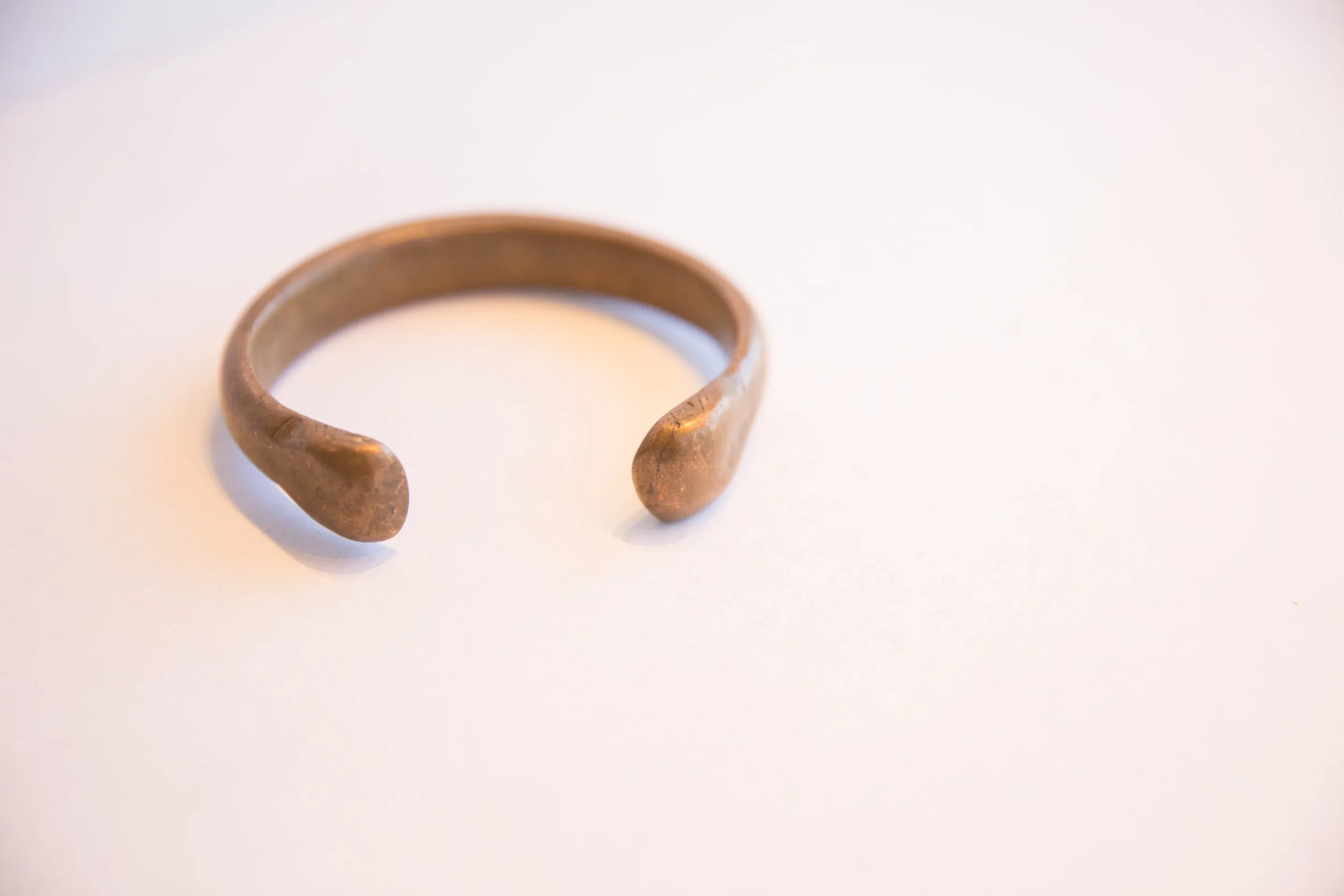 Antique African Snake Cuff Bracelet