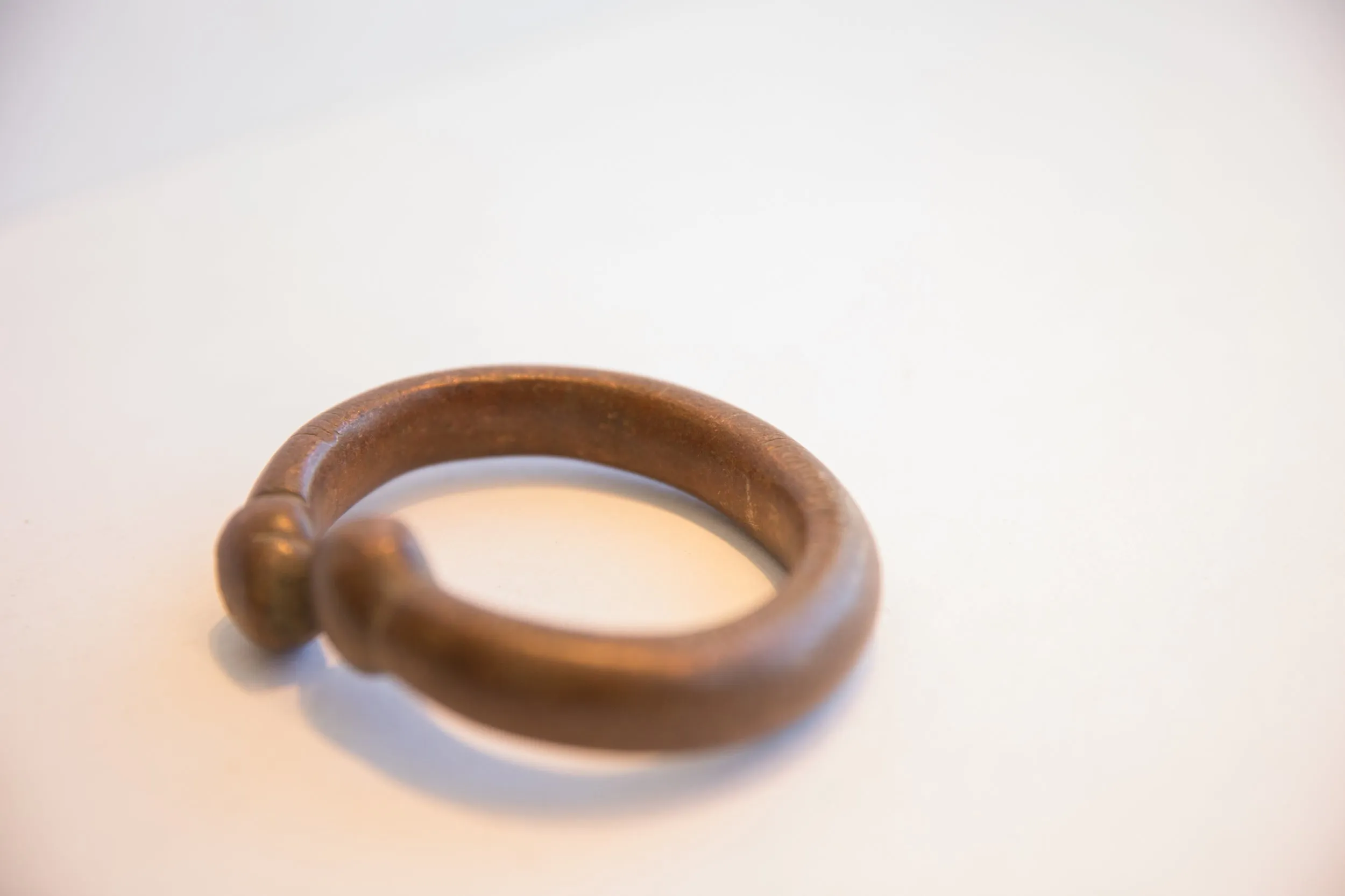Antique African Snake Cuff Bracelet