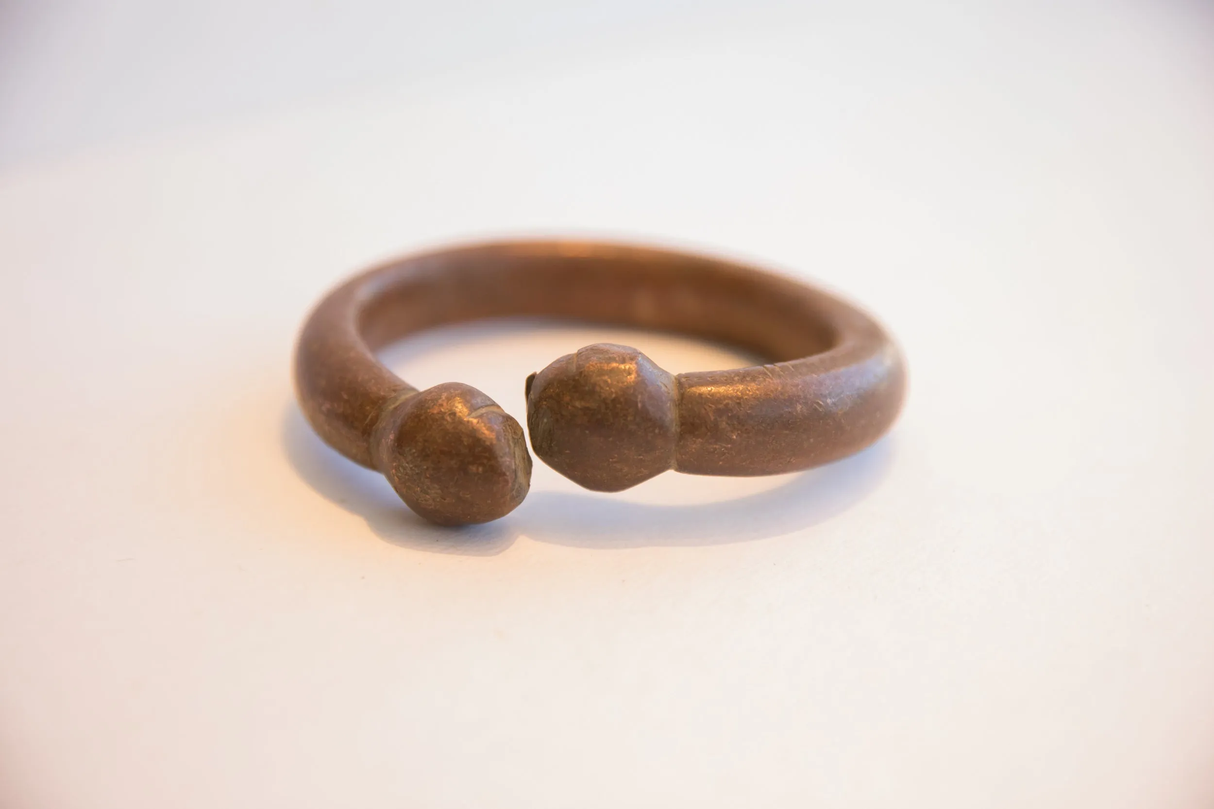 Antique African Snake Cuff Bracelet