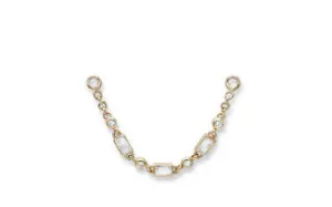 Anzie Deco Single Chain Connector