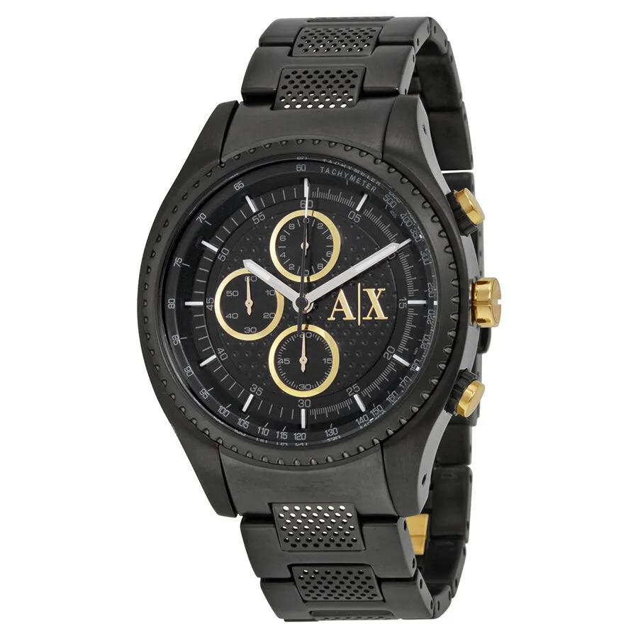 Armani Exchange Chronograph Black Dial Men's Watch AX1604