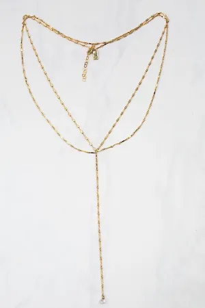Astor Neklace with Herkimer Diamond