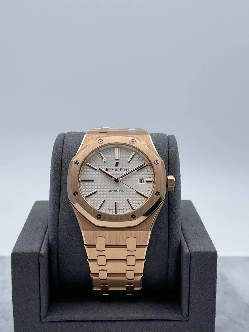 Audemars Piguet Royal Oak 15400OR Silver White