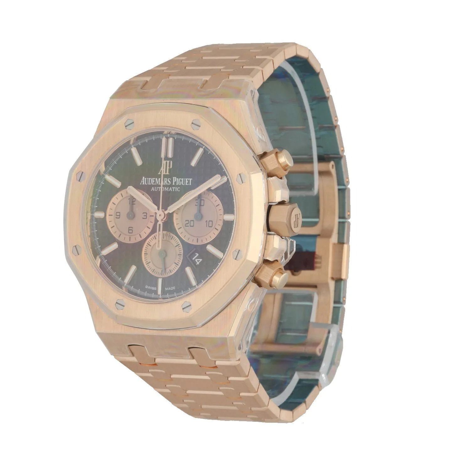 Audemars Piguet Royal Oak 26331OR 18K Rose Gold Chocolate dial Watch