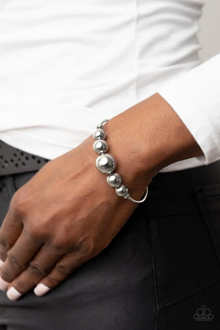 Bead Creed Silver Paparazzi Bracelet