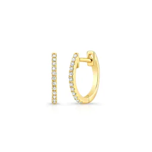 Becca Petite Diamond Huggie Earrings