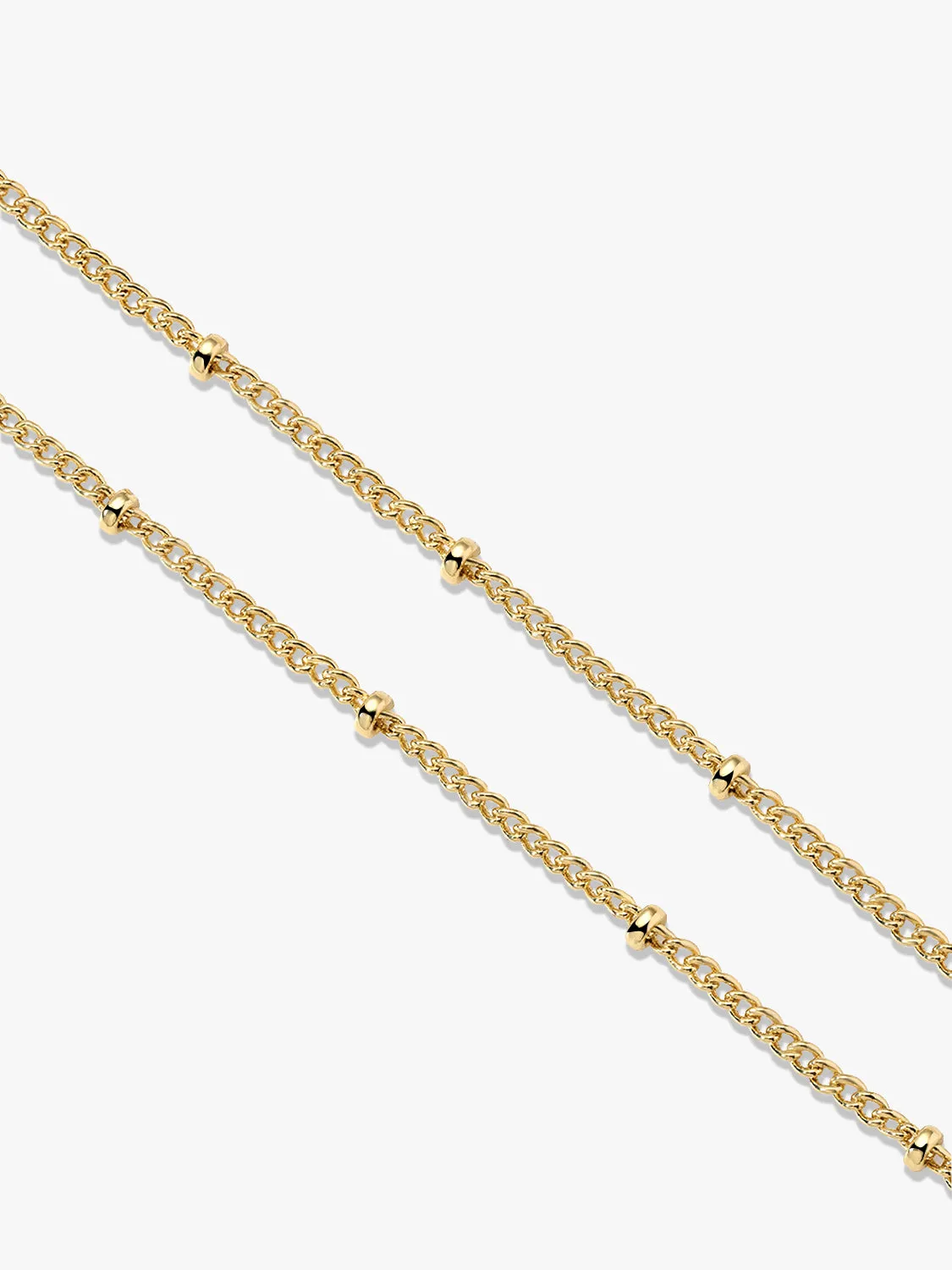 Bobble Chain Layered Bracelet