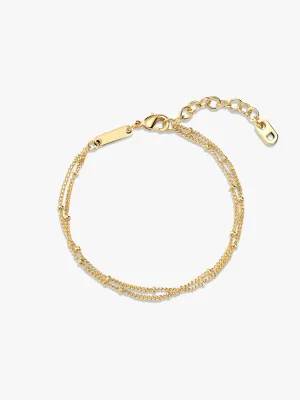 Bobble Chain Layered Bracelet