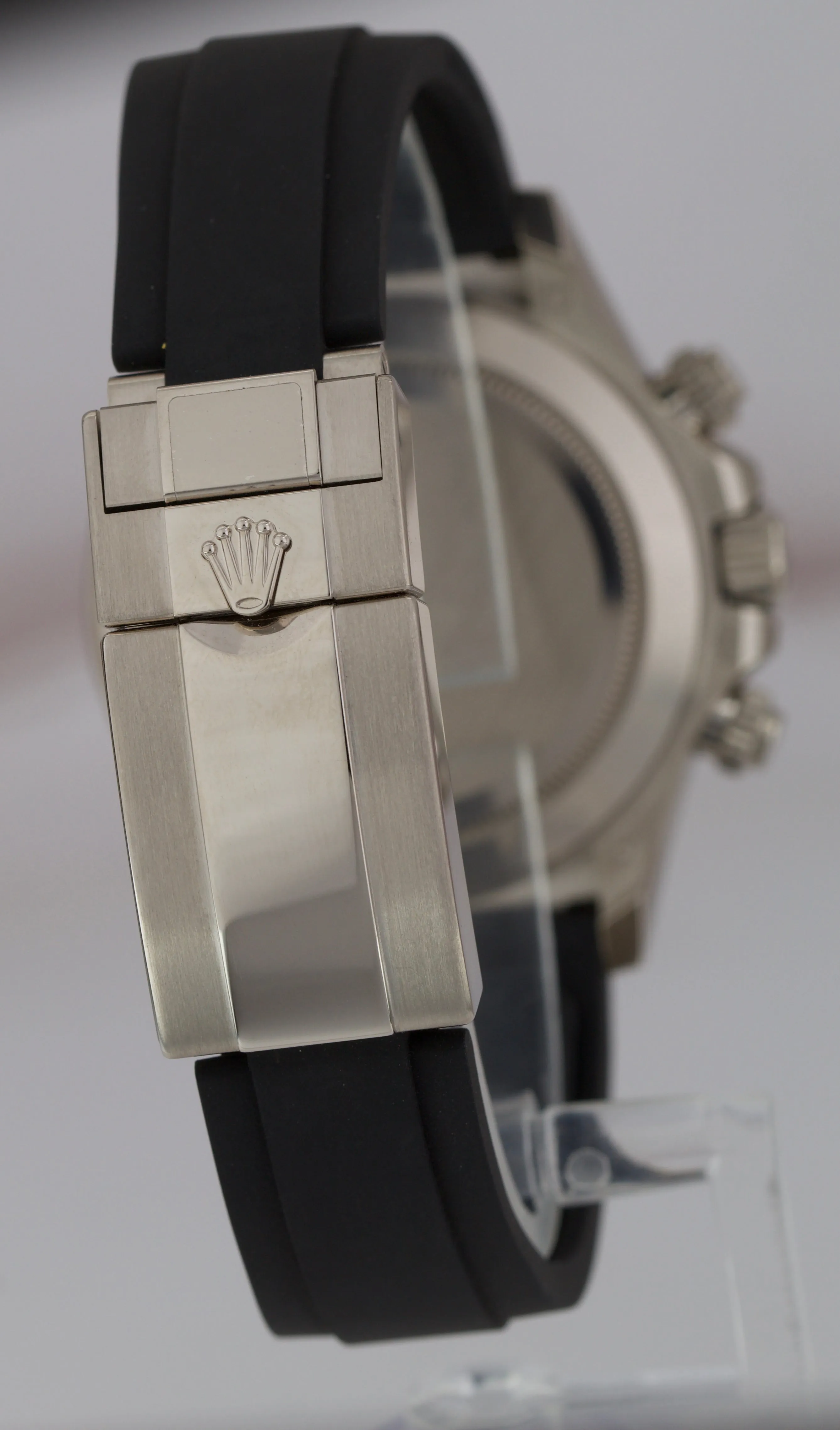 BRAND NEW 2020 Rolex Daytona Diamond Oysterflex 116519 18K White Gold 40mm Watch